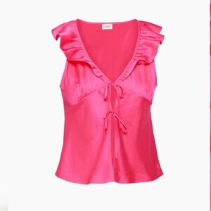 Aritzia Pink Top
